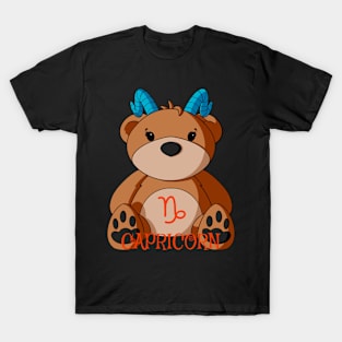 Capricorn Teddy Bear T-Shirt